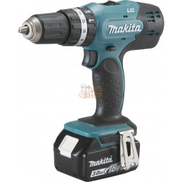 Perceuse visseuse à percussion 18 V Li-Ion 3 Ah Ø 13 mm  | MAKITA Perceuse visseuse à percussion 18 V Li-Ion 3 Ah Ø 13 mm  | MAK