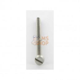 84580RVS; KRAMP; Vis à tête cylindrique fendu M5x80 inox A2; pièce detachée