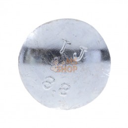 603107588; KRAMP; Vis tête bombée collet carré M10x75 8.8; pièce detachée