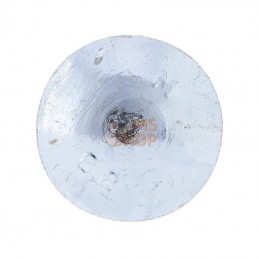 603108088; KRAMP; Vis tête bombée collet carré M10x80 8.8; pièce detachée