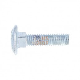 6031040RVSP050; KRAMP; Vis tête bombée collet carré  M10x40 inox A2; pièce detachée