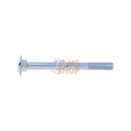 6031010088; KRAMP; Vis tête bombée collet carré M10x100 8.8; pièce detachée