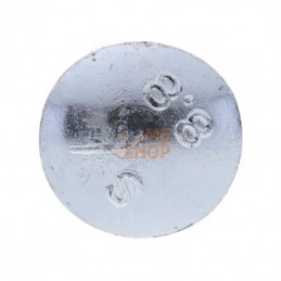 603810088; KRAMP; Vis tête bombée collet carré M8x100 8.8; pièce detachée