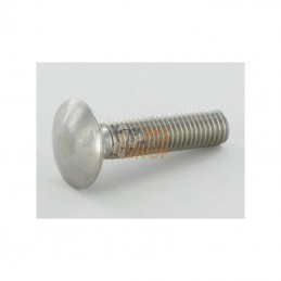 6031045RVSP050; KRAMP; Vis tête bombée collet carré  M10x45 inox A2; pièce detachée