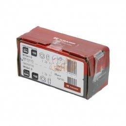 98510110; KRAMP; Ecrou hexagonal autobloquant à bague nylon; pièce detachée