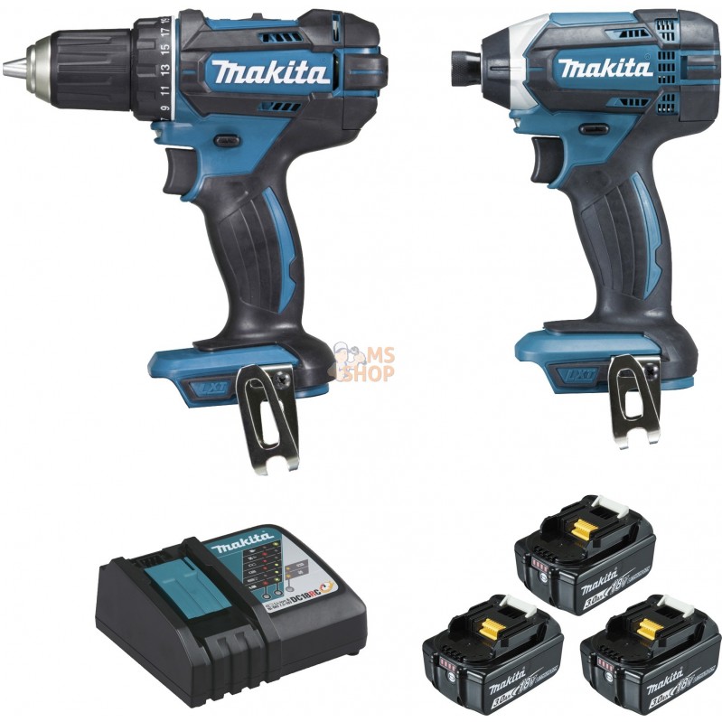 Ensemble de 2 machines 18 V Li-Ion 3 Ah  (DDF482 + DTD152) | MAKITA Ensemble de 2 machines 18 V Li-Ion 3 Ah  (DDF482 + DTD152) |