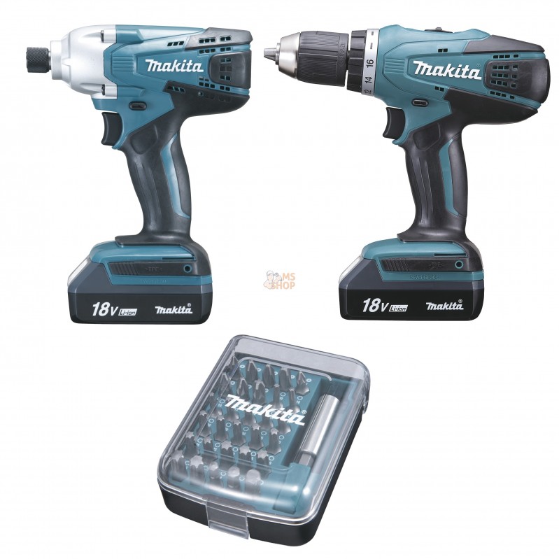 Ensemble de 2 machines empreinte spéciale  (TD127DZ + DF457DZ) | MAKITA Ensemble de 2 machines empreinte spéciale  (TD127DZ + DF