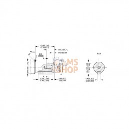 OMRX37511185556; DANFOSS; Moteur orbital, arbre Ø 1" A2; pièce detachée