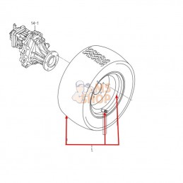 ROUE GAZON | ISEKI