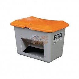 10572CEMO; CEMO; Bac à sable fibre de verre gris/orange 400L capacité 22,6kg 1210x820x680mm Cemo; pièce detachée