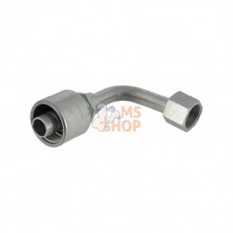 12G12FFORX90L; GATES; Racc. à sertir DN19-1"3/16ORFS 90°; pièce detachée