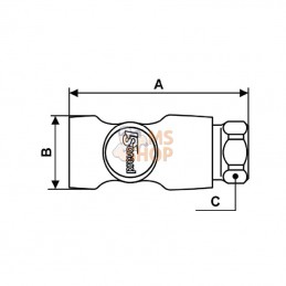 ESI071101; PREVOST; Accouplement de sécurité Filet; pièce detachée