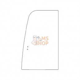 D12614; AUTRE MARQUE; Vitre de porte droite; pièce detachée