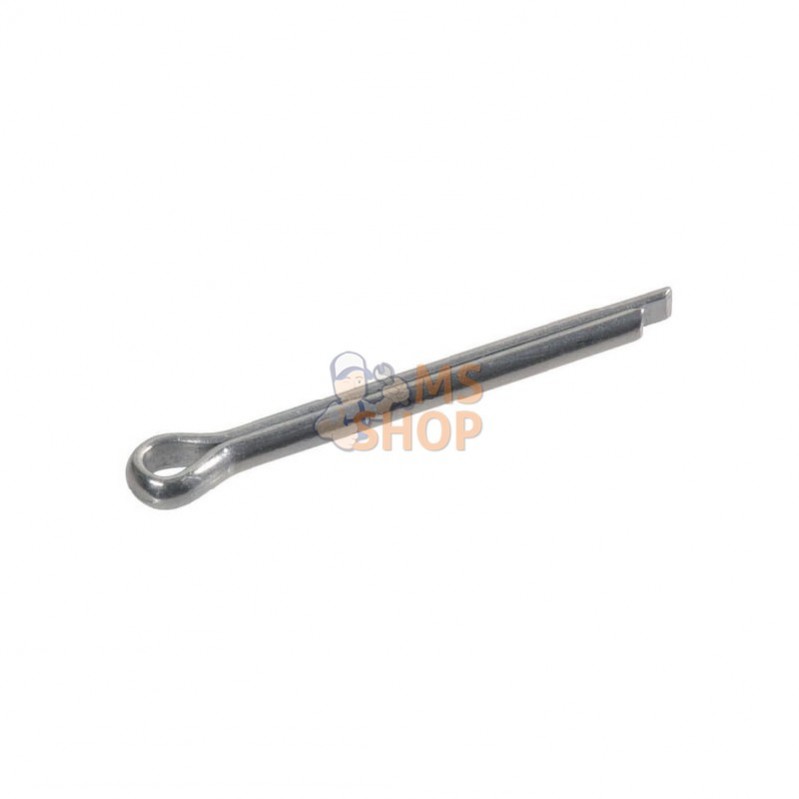 9463100; KRAMP; Goupille fendue 6,3 x 100 zinguée; pièce detachée 9463100; KRAMP; Goupille fendue 6,3 x 100 zinguée; pièce detachée
