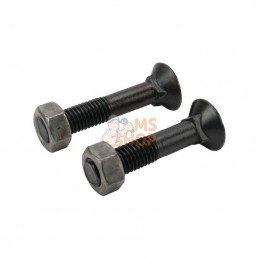 TB30386; KRAMP; Kit boulons 1x M12x60 VK, 1x M12x65 VK + écrous; pièce detachée