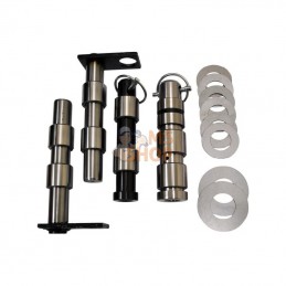 PBKUBKX36; KRAMP; Kit Bagues et Axes godet, KUBOTA; pièce detachée