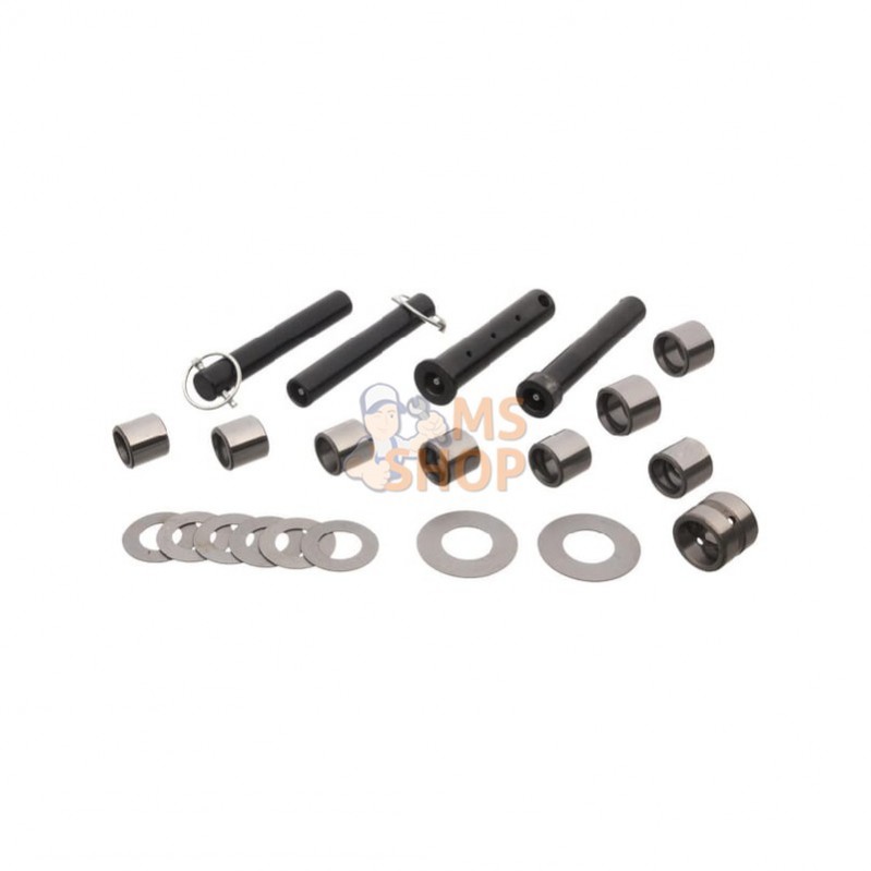 PBKUBK008; KRAMP; Kit Bagues et Axes godet, KUBOTA; pièce detachée