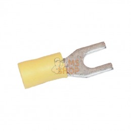 LA9205KR; KRAMP; Cosse de câble à fourche jaune; pièce detachée