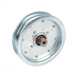 FGP012613; KRAMP; Poulie plate p/ Scag 3/8"x5"; pièce detachée