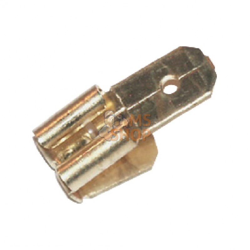 LA9010KR; KRAMP; Fiche plate double; pièce detachée