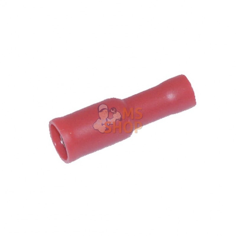 LA9125KR; KRAMP; Douille de cosse ronde rouge; pièce detachée