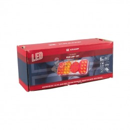 LA40036; KRAMP; Feu arrière LED rectangle gauche 5 plots; pièce detachée
