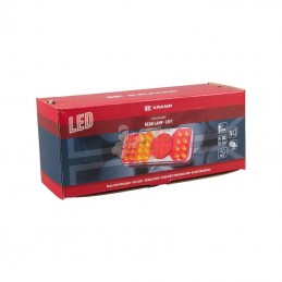 LA40034; KRAMP; Feu arrière LED rectangle gauche 5 plots; pièce detachée