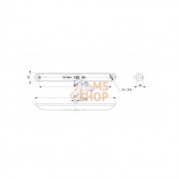 LA40067; KRAMP; Feu arrière LED; pièce detachée
