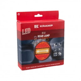 LA40014; KRAMP; Feu arrière LED rond 7 plots; pièce detachée