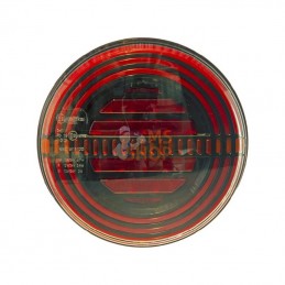 LA40072; KRAMP; Feu arrière multifonction rectangulaire dynamique (résistance intégrée) LED 12V Ø142mm, Kramp; pièce detachée