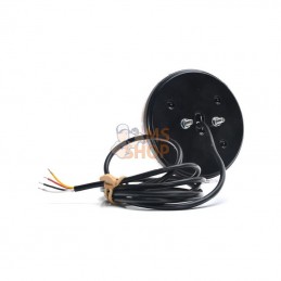 LA40072; KRAMP; Feu arrière multifonction rectangulaire dynamique (résistance intégrée) LED 12V Ø142mm, Kramp; pièce detachée