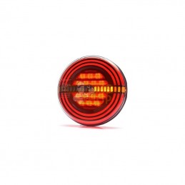 LA40072; KRAMP; Feu arrière multifonction rectangulaire dynamique (résistance intégrée) LED 12V Ø142mm, Kramp; pièce detachée