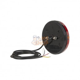 LA40073; KRAMP; Feu arrière multifonction rond (résistance intégrée) LED Ø 142mm, Kramp; pièce detachée