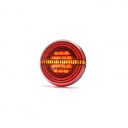 LA40073; KRAMP; Feu arrière multifonction rond (résistance intégrée) LED Ø 142mm, Kramp; pièce detachée