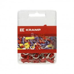 LA9390KR; KRAMP; Cosse de câble à œillet rouge; pièce detachée