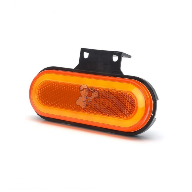 LA30154; KRAMP; Feu de position latéral rectangulaire branchement par câble LED 12-24V KRAMP; pièce detachée