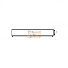 SM4042CRMO408H; KRAMP; Barre d'acier 42CrMo4 durci; pièce detachée