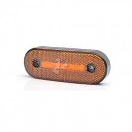 LA30155; KRAMP; Feu de position latéral rectangulaire branchement par câble LED 12-24V KRAMP; pièce detachée