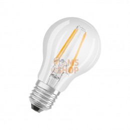 PRFCLA60FILCWG7; OSRAM; Ampoule LED 6,5W E27 840 Poire; pièce detachée