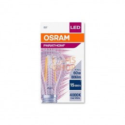 PRFCLA60FILCWG7; OSRAM; Ampoule LED 6,5W E27 840 Poire; pièce detachée
