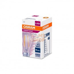 PRFCLA60FILCWG7; OSRAM; Ampoule LED 6,5W E27 840 Poire; pièce detachée