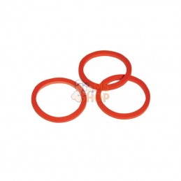 TZ1457; UNBRANDED; Joint rouge 3mm; pièce detachée