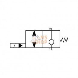 CP5013B0NC; DANFOSS; Cartouche 2/2 CP501-3-B-0-NC; pièce detachée