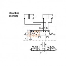 6KVH0638GAL1DKIT; POCLAIN; 6KVH0638G+AL1D+câble monté; pièce detachée