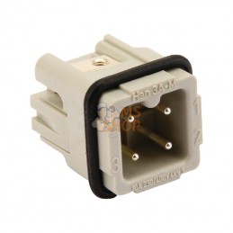 09200032611; HARTING; Insert M A 3P racc. à vis; pièce detachée