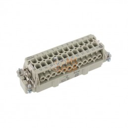09330242601; HARTING; Insert M E 24P racc. à vis 1-24; pièce detachée
