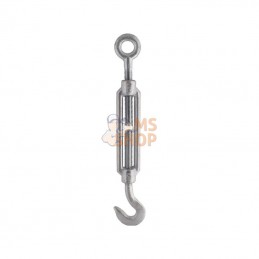 148006HG; KRAMP; Tendeur ouvert 1 oeillet 1 crochet M6; pièce detachée