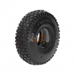 41035044HF201S; KRAMP; Pneu + chambre 4.10/3.50-4 4 plis HF-201; pièce detachée