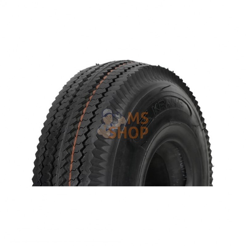41035044S389S; KRAMP; Pneu + chambre 4.10/3.50-4 4 plis S-389; pièce detachée