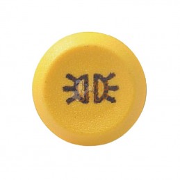 11130100PN; PNEUTRON; Interrupteur à poussoir, phares, ronds, jaunes; pièce detachée